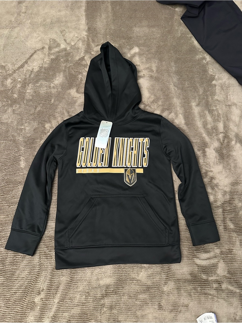 NHL Vegas Golden Knights Hoodie Boys XL NWT